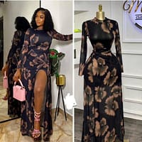 Mesh Gown for Women - Luxury Mesh Gown for Women, Designed for Ultimate Style and Sophistication, with High-Quality Mesh Fabric, Timeless Designs, and Impeccable Craftsmanship from Jessiado's Empire