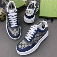 Gucci Luxury Sneakers - Ace Embroidered Logo, Leather Upper, Gold-Tone Hardware