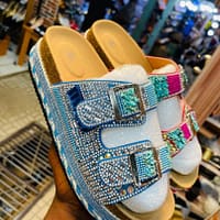 Women's Luxury Wood-like Sole Sandals - High-Quality, Sustainable, and Stylish Footwear for Summer, Beach, and Outdoor Activities