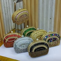 Women's Stoned Clutch Purse-Stoned Clutch Purse for Women Designed For Ultimate Glamour and Style,with High Quality Materials, Elegant Designs and Impeccable...